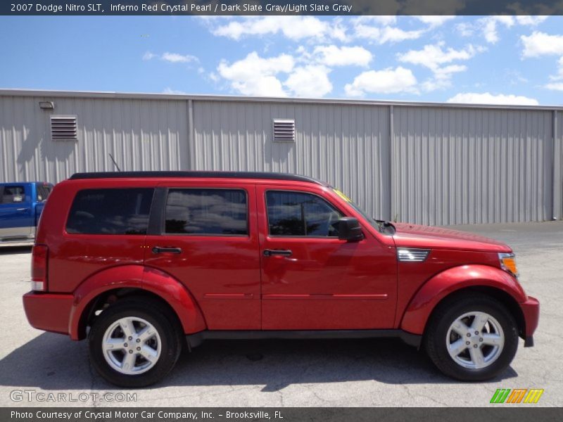 Inferno Red Crystal Pearl / Dark Slate Gray/Light Slate Gray 2007 Dodge Nitro SLT