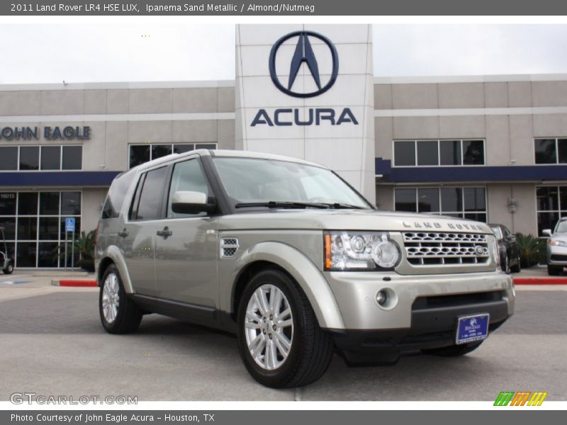 Ipanema Sand Metallic / Almond/Nutmeg 2011 Land Rover LR4 HSE LUX
