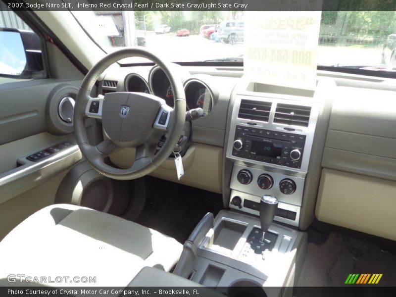 Inferno Red Crystal Pearl / Dark Slate Gray/Light Slate Gray 2007 Dodge Nitro SLT