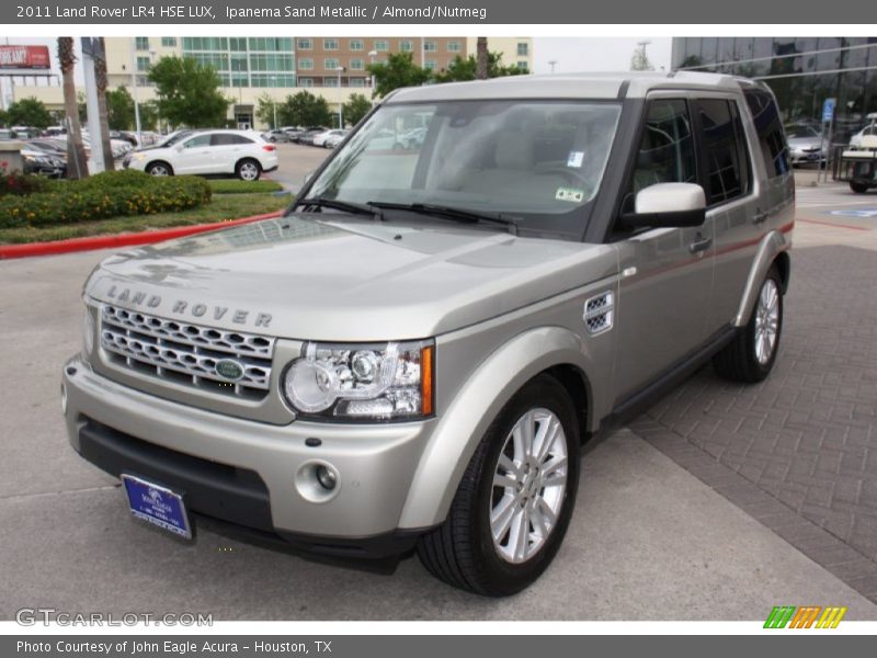 Ipanema Sand Metallic / Almond/Nutmeg 2011 Land Rover LR4 HSE LUX