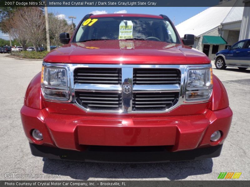 Inferno Red Crystal Pearl / Dark Slate Gray/Light Slate Gray 2007 Dodge Nitro SLT