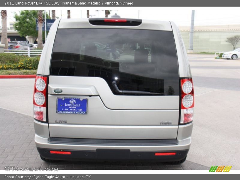 Ipanema Sand Metallic / Almond/Nutmeg 2011 Land Rover LR4 HSE LUX