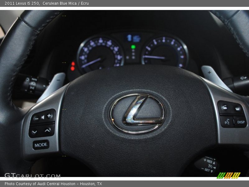 Cerulean Blue Mica / Ecru 2011 Lexus IS 250
