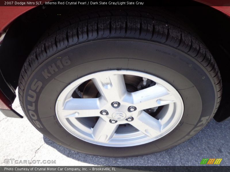 Inferno Red Crystal Pearl / Dark Slate Gray/Light Slate Gray 2007 Dodge Nitro SLT