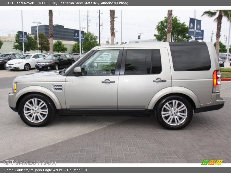 Ipanema Sand Metallic / Almond/Nutmeg 2011 Land Rover LR4 HSE LUX