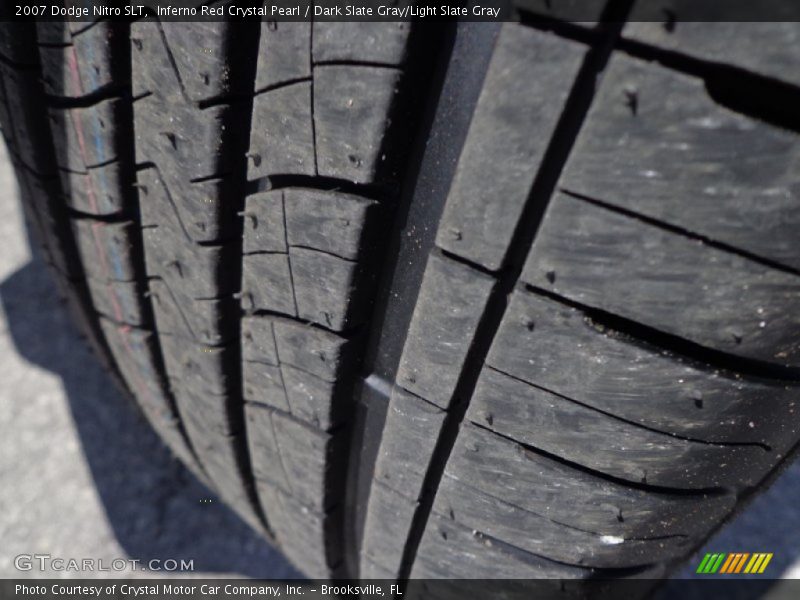 Inferno Red Crystal Pearl / Dark Slate Gray/Light Slate Gray 2007 Dodge Nitro SLT