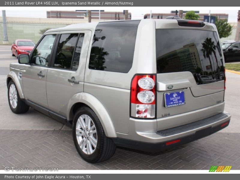 Ipanema Sand Metallic / Almond/Nutmeg 2011 Land Rover LR4 HSE LUX