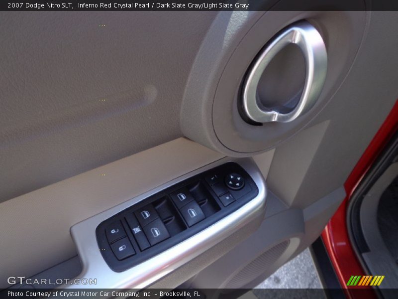 Inferno Red Crystal Pearl / Dark Slate Gray/Light Slate Gray 2007 Dodge Nitro SLT