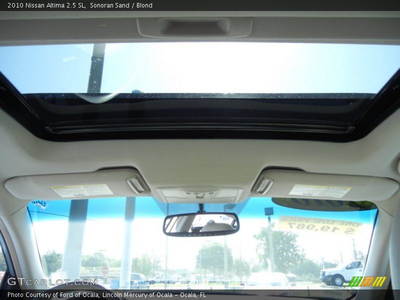 Sonoran Sand / Blond 2010 Nissan Altima 2.5 SL