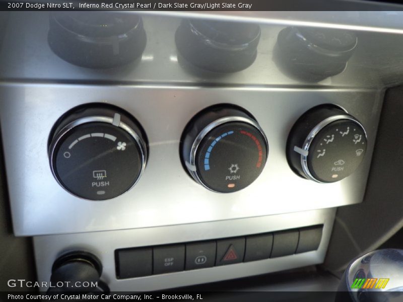 Inferno Red Crystal Pearl / Dark Slate Gray/Light Slate Gray 2007 Dodge Nitro SLT