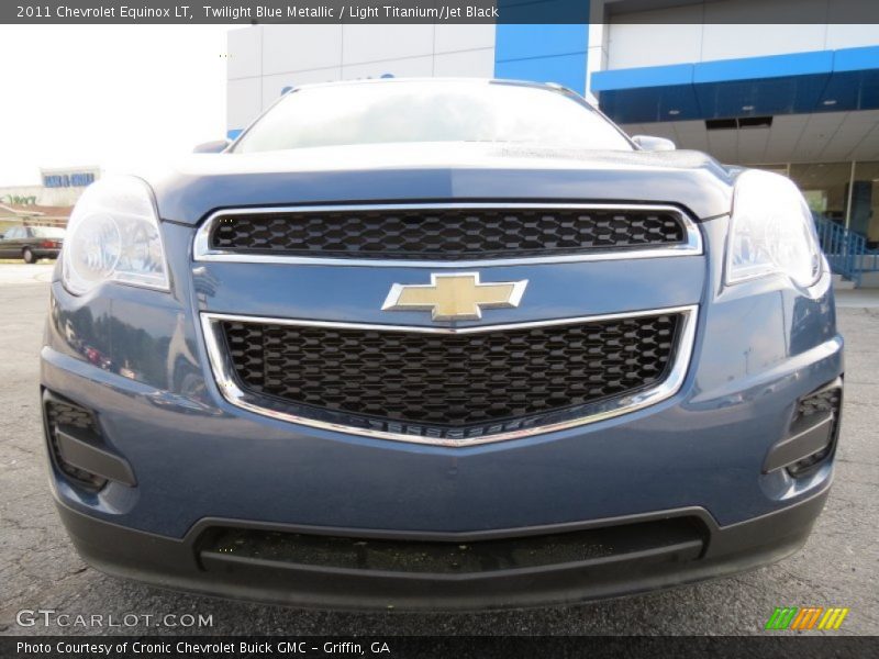 Twilight Blue Metallic / Light Titanium/Jet Black 2011 Chevrolet Equinox LT