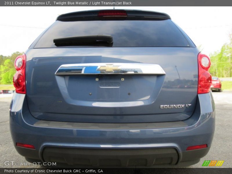 Twilight Blue Metallic / Light Titanium/Jet Black 2011 Chevrolet Equinox LT