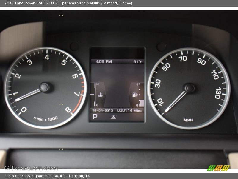 Ipanema Sand Metallic / Almond/Nutmeg 2011 Land Rover LR4 HSE LUX