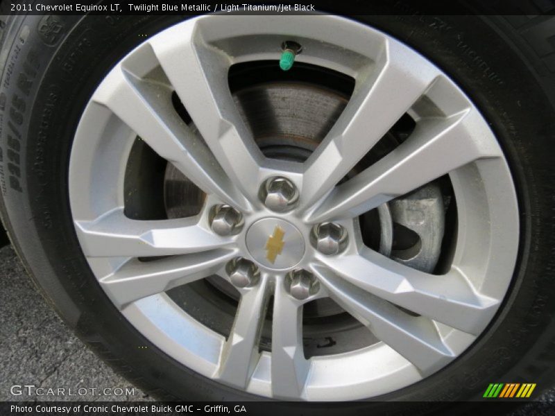 Twilight Blue Metallic / Light Titanium/Jet Black 2011 Chevrolet Equinox LT