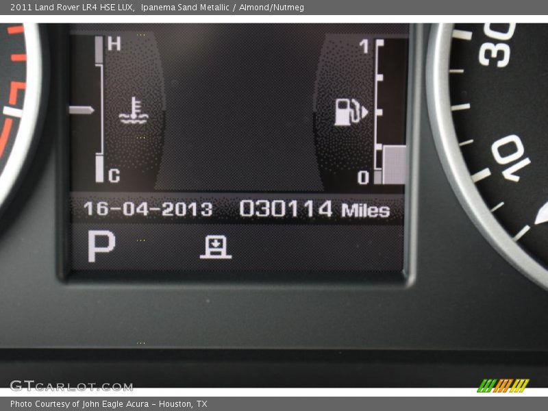 Ipanema Sand Metallic / Almond/Nutmeg 2011 Land Rover LR4 HSE LUX