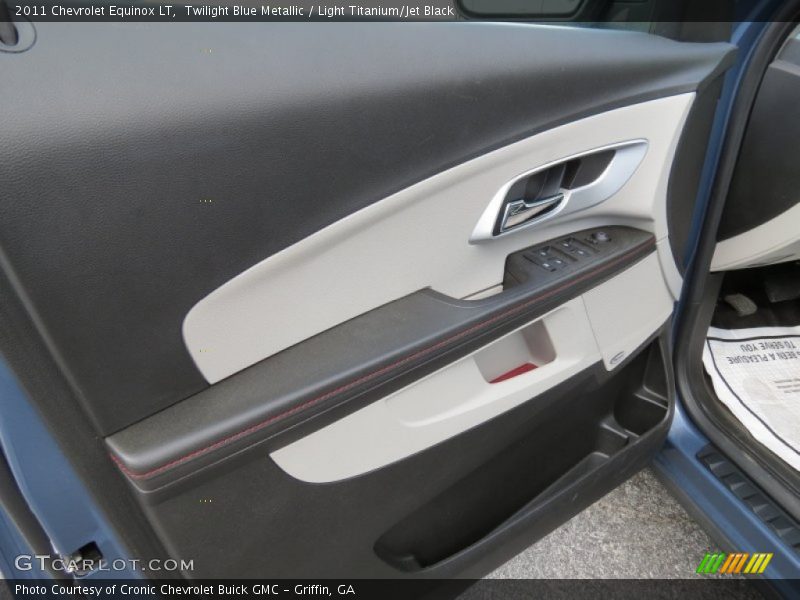 Twilight Blue Metallic / Light Titanium/Jet Black 2011 Chevrolet Equinox LT
