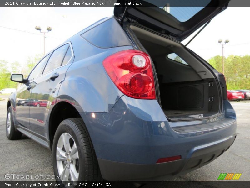 Twilight Blue Metallic / Light Titanium/Jet Black 2011 Chevrolet Equinox LT