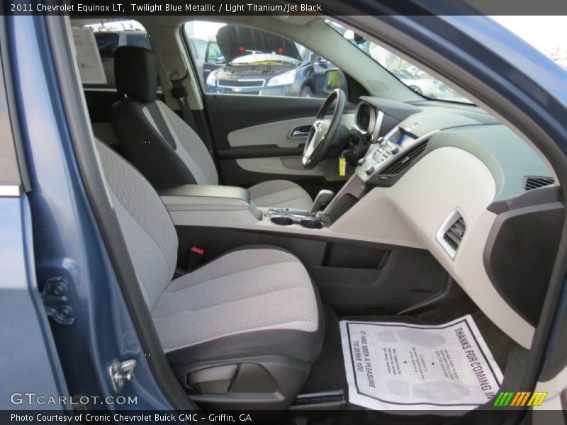 Twilight Blue Metallic / Light Titanium/Jet Black 2011 Chevrolet Equinox LT