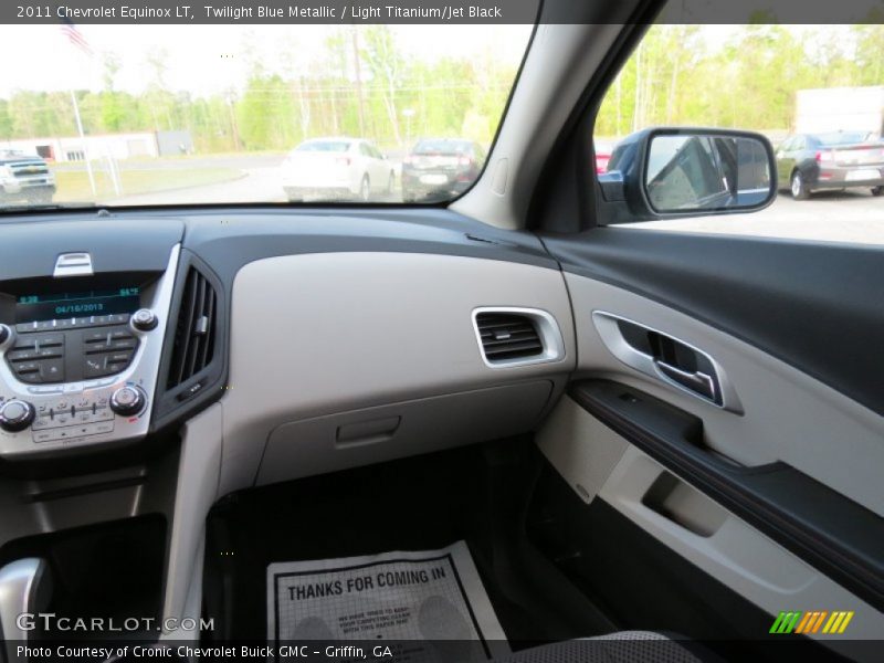 Twilight Blue Metallic / Light Titanium/Jet Black 2011 Chevrolet Equinox LT
