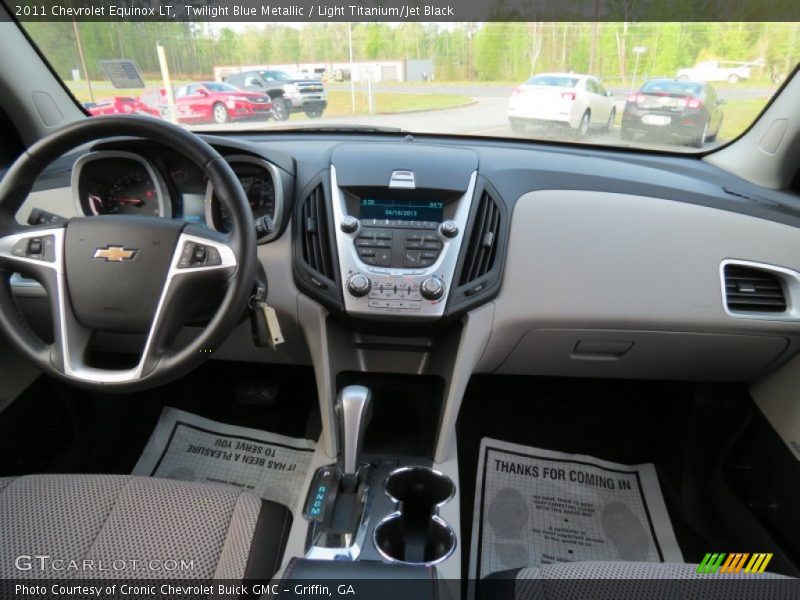 Twilight Blue Metallic / Light Titanium/Jet Black 2011 Chevrolet Equinox LT