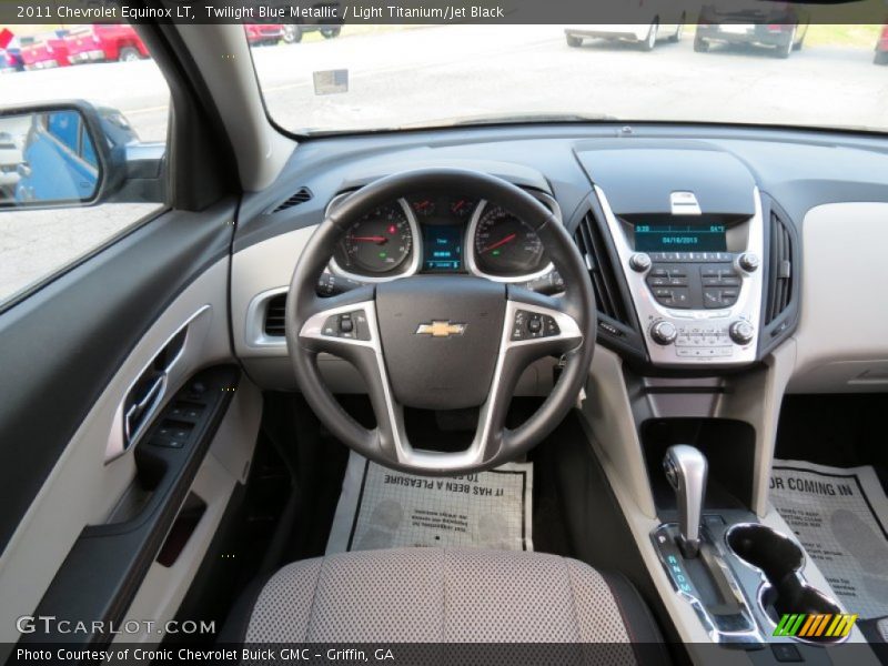 Twilight Blue Metallic / Light Titanium/Jet Black 2011 Chevrolet Equinox LT