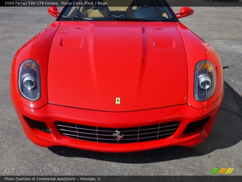 Rosso Corsa (Red) / Beige 2009 Ferrari 599 GTB Fiorano