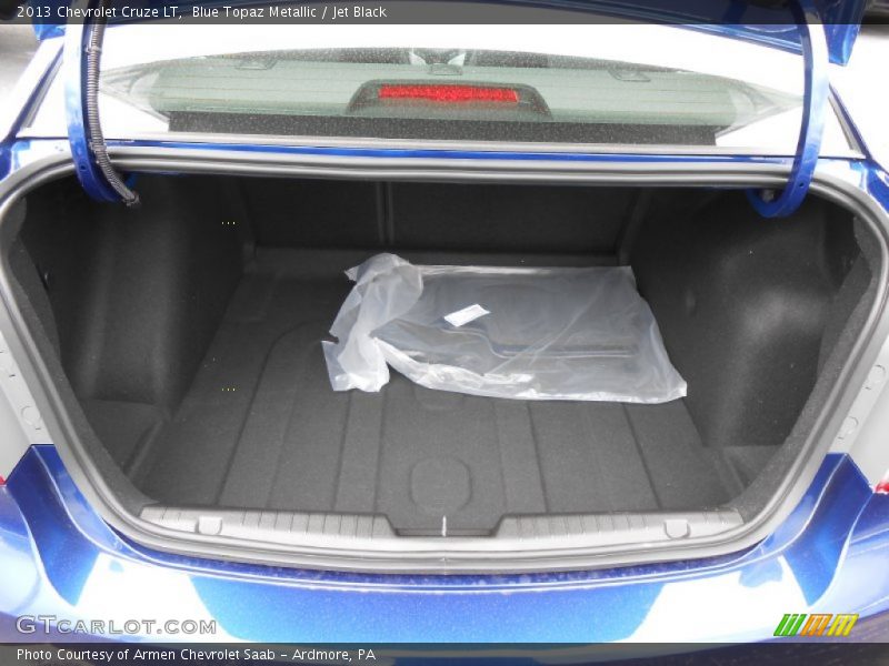 Blue Topaz Metallic / Jet Black 2013 Chevrolet Cruze LT