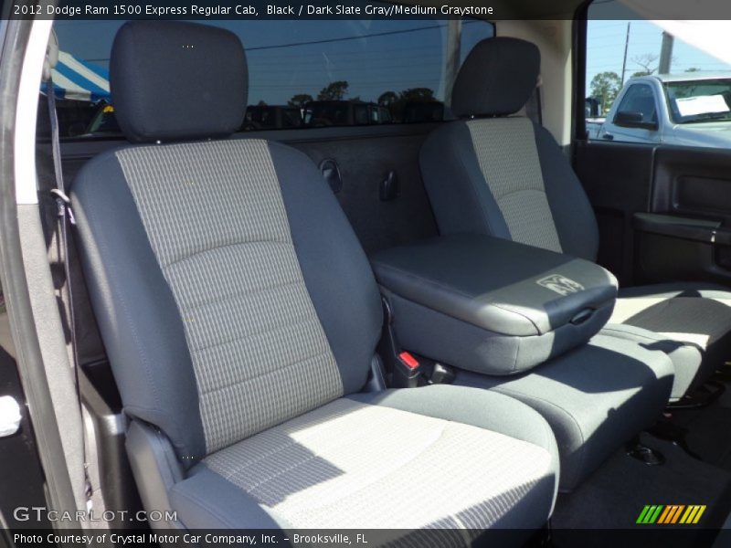 Black / Dark Slate Gray/Medium Graystone 2012 Dodge Ram 1500 Express Regular Cab