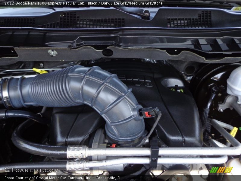 Black / Dark Slate Gray/Medium Graystone 2012 Dodge Ram 1500 Express Regular Cab
