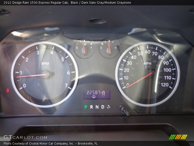  2012 Ram 1500 Express Regular Cab Express Regular Cab Gauges