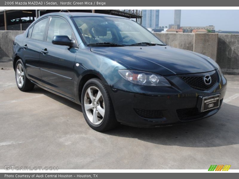 Nordic Green Mica / Beige 2006 Mazda MAZDA3 i Sedan
