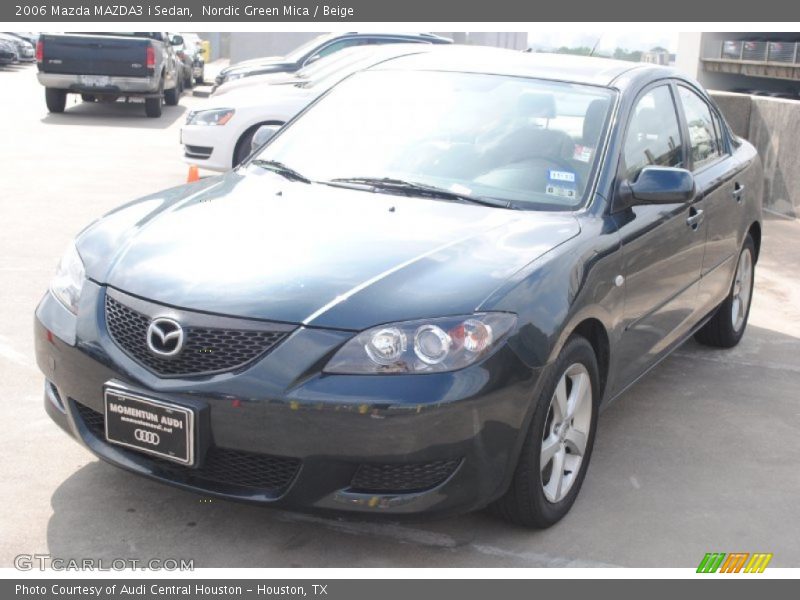 Nordic Green Mica / Beige 2006 Mazda MAZDA3 i Sedan