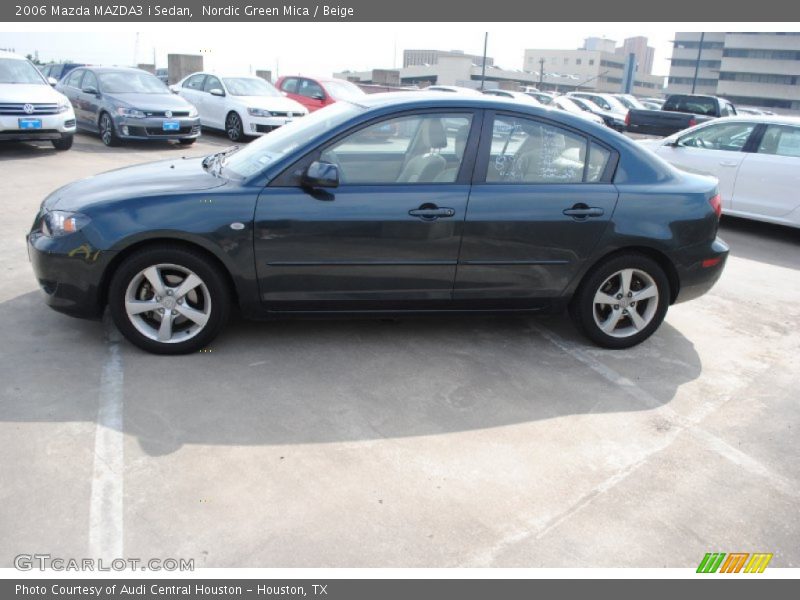 Nordic Green Mica / Beige 2006 Mazda MAZDA3 i Sedan