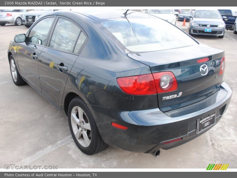 Nordic Green Mica / Beige 2006 Mazda MAZDA3 i Sedan
