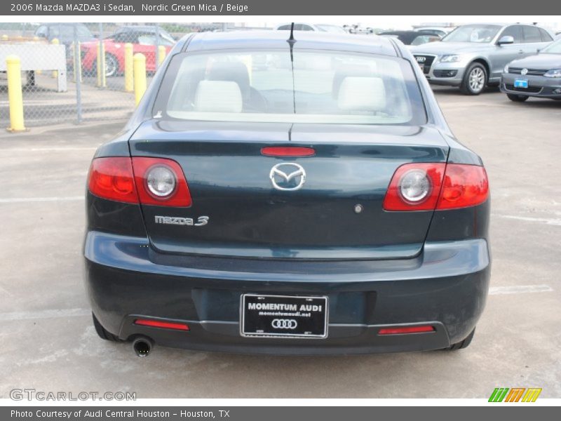 Nordic Green Mica / Beige 2006 Mazda MAZDA3 i Sedan