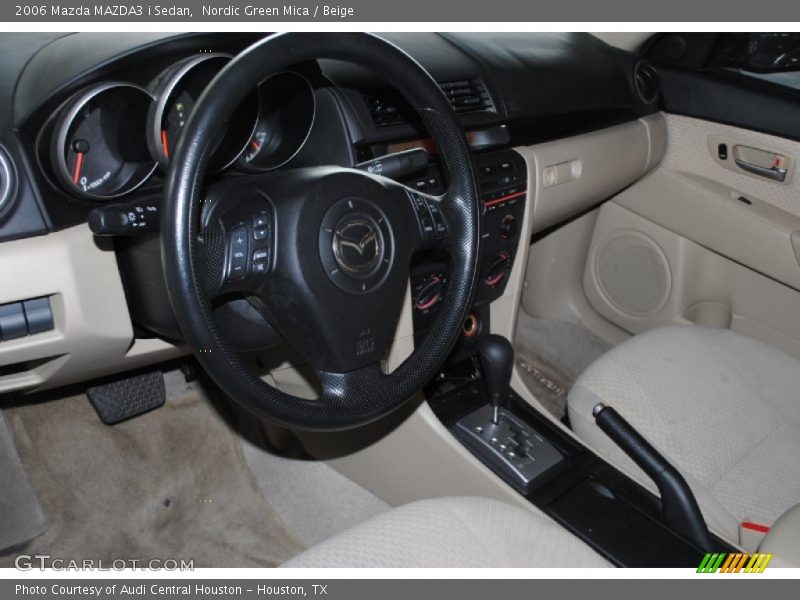 Nordic Green Mica / Beige 2006 Mazda MAZDA3 i Sedan