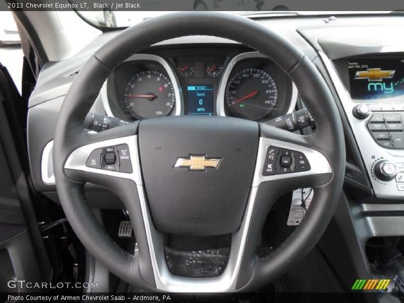 Black / Jet Black 2013 Chevrolet Equinox LT