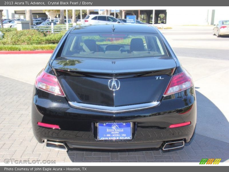 Crystal Black Pearl / Ebony 2013 Acura TL Advance