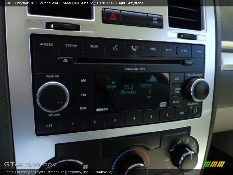 Audio System of 2008 300 Touring AWD