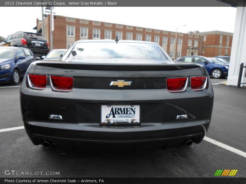 Ashen Gray Metallic / Black 2013 Chevrolet Camaro LS Coupe