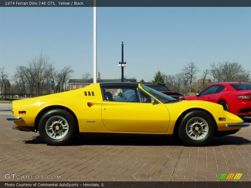  1974 Dino 246 GTS Yellow