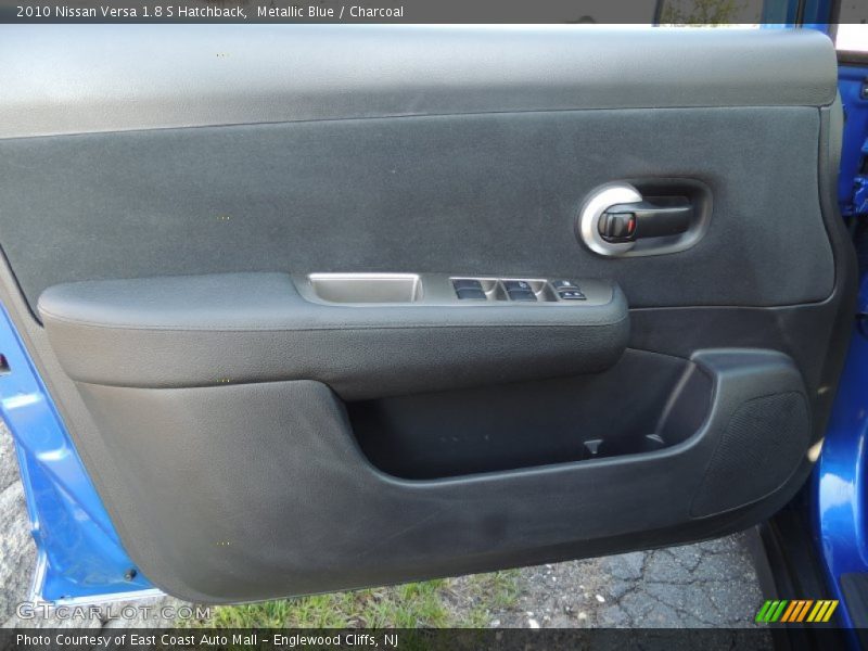 Metallic Blue / Charcoal 2010 Nissan Versa 1.8 S Hatchback