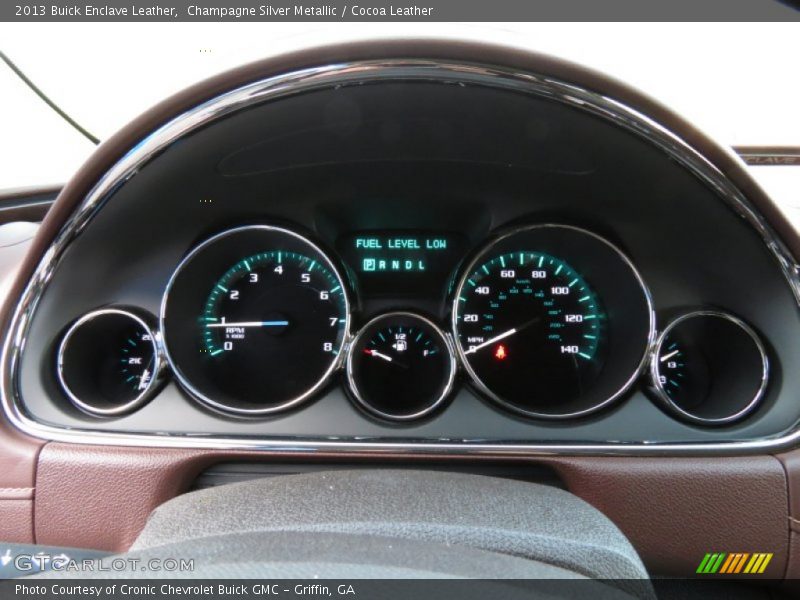  2013 Enclave Leather Leather Gauges