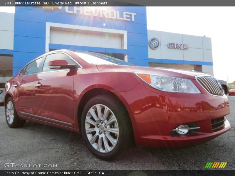 Crystal Red Tintcoat / Cashmere 2013 Buick LaCrosse FWD
