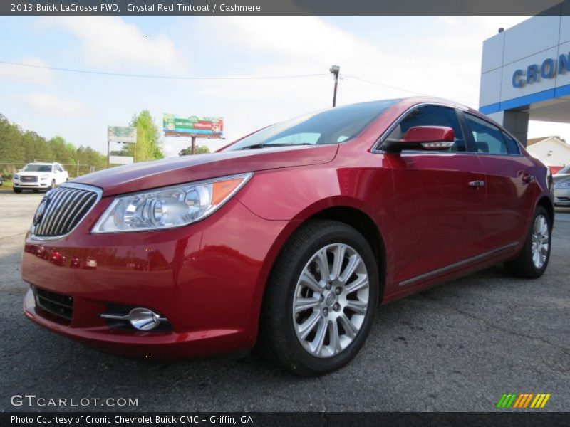 Crystal Red Tintcoat / Cashmere 2013 Buick LaCrosse FWD