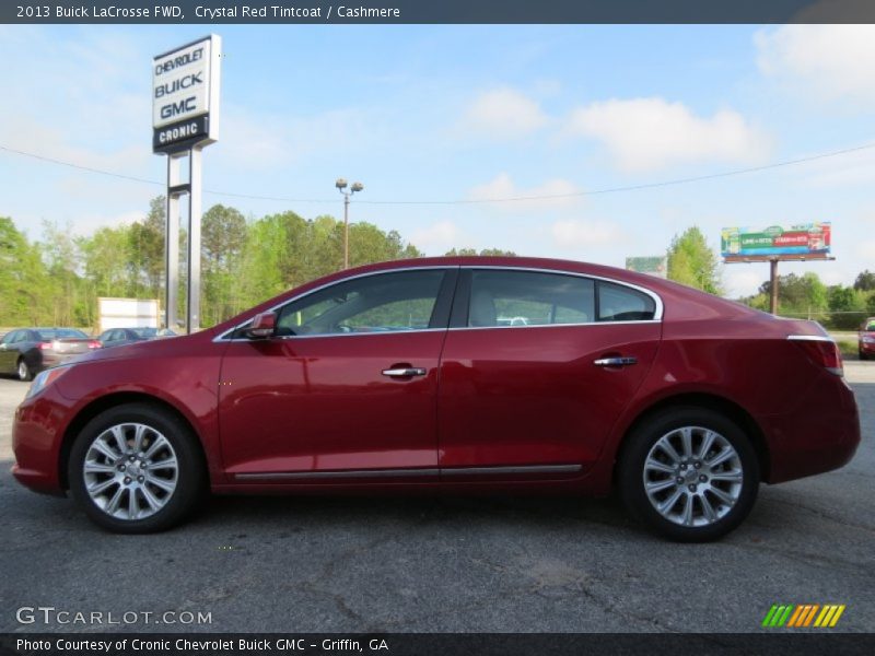 Crystal Red Tintcoat / Cashmere 2013 Buick LaCrosse FWD