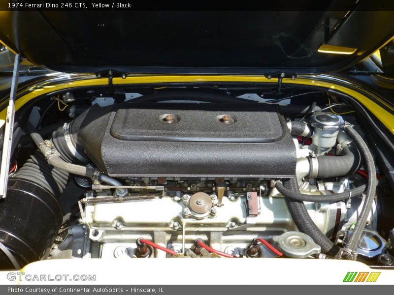  1974 Dino 246 GTS Engine - 2.4 Liter DOHC 12-Valve V6