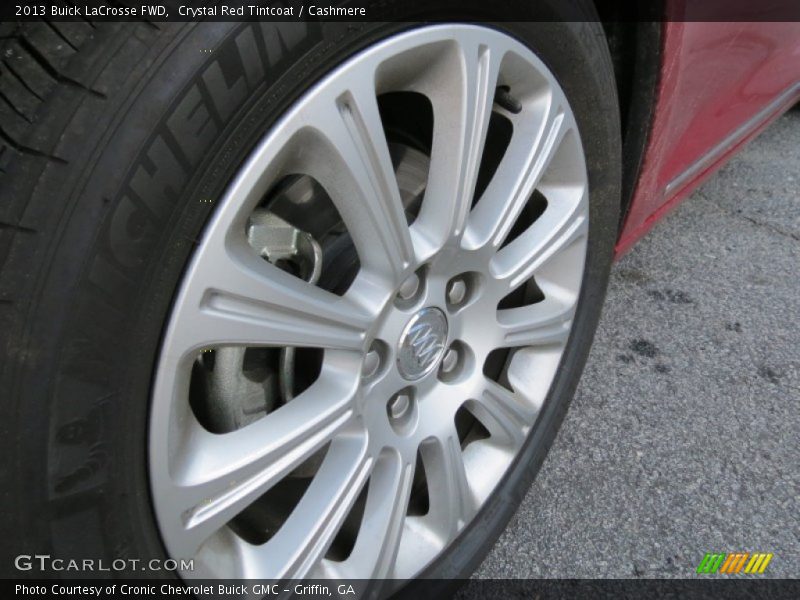 Crystal Red Tintcoat / Cashmere 2013 Buick LaCrosse FWD