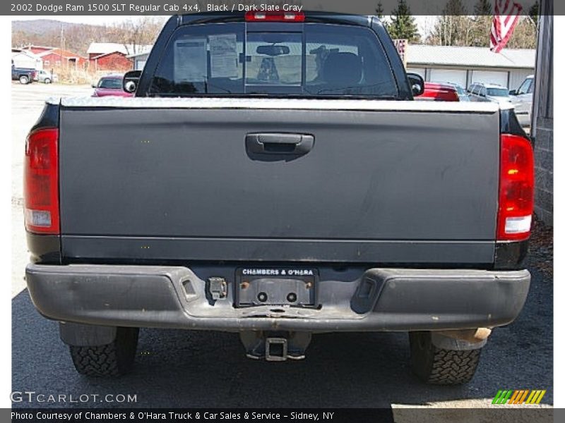 Black / Dark Slate Gray 2002 Dodge Ram 1500 SLT Regular Cab 4x4