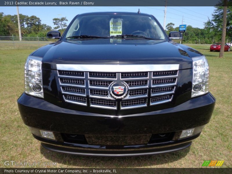 Black Raven / Ebony 2013 Cadillac Escalade Luxury